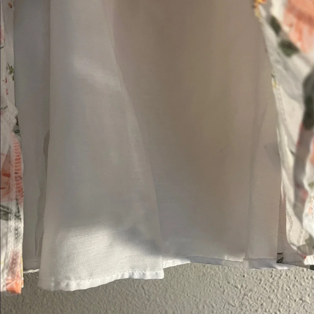 Cynthia Rowley White Floral Dress